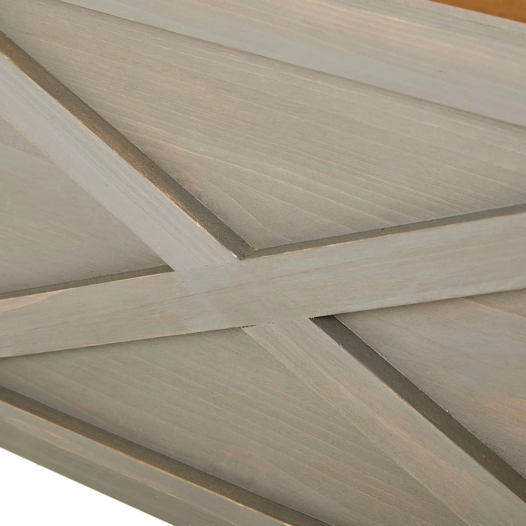 Hot Sale π₯ Glitzhome® 22" Wooden Tree Collar π 7 Hot Sale π₯ Glitzhome® 22" Wooden Tree Collar π - Image 5