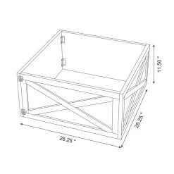 Deals π Glitzhome® 26" Warm Gray Wooden Tree Collar π― 17 Deals π Glitzhome® 26" Warm Gray Wooden Tree Collar π― -Glitzhome Sales D479577S 8