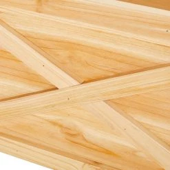 Hot Sale 🧨 Glitzhome® 26" Natural Wooden Tree Collar 🔥 -Glitzhome Sales D479578S 5