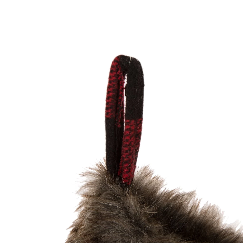 Wholesale π Glitzhome® 21" Black And Red Buffalo Plaid Pompom Stocking, Set Of 2 π 8 Wholesale π Glitzhome® 21" Black And Red Buffalo Plaid Pompom Stocking, Set Of 2 π - Image 6