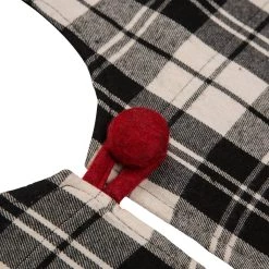 Coupon 🛒 Glitzhome® Black & White Plaid Stockings & Tree 👗 Skirt Set 😍 -Glitzhome Sales D479594S 6