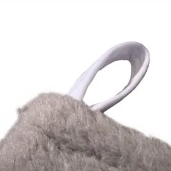 Outlet ⭐ Glitzhome® 21" White Fleece Stocking with 🎄 Christmas Tree & Snowflake, 2ct. ✨ -Glitzhome Sales D479598S 4