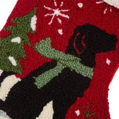 Best reviews of 🎁 Glitzhome® 20" 🐕 Dog Hooked Stockings, 2ct. ⭐ -Glitzhome Sales D479607S 7