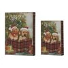 Best Sale 👏 Glitzhome® 🎁 Christmas 🐶 Dog's Book Box Set ❤️ -Glitzhome Sales D479623S 1