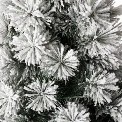 Outlet β€οΈ 4ft. Pre-Lit Flocked Pine Artificial β Christmas Tree in Silver Urn, Warm White Lights by Glitzhome π 14 Outlet β€οΈ 4ft. Pre-Lit Flocked Pine Artificial β Christmas Tree in Silver Urn, Warm White Lights by Glitzhome π -Glitzhome Sales D494337S 5