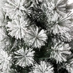 Wholesale π 4ft. Pre-Lit Flocked Pine Artificial π Christmas Tree in Planter Set, Warm White LED Lights by Glitzhome π 15 Wholesale π 4ft. Pre-Lit Flocked Pine Artificial π Christmas Tree in Planter Set, Warm White LED Lights by Glitzhome π -Glitzhome Sales D494339S 6