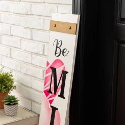 Budget π Glitzhome® 3.5ft. Valentine's Wooden "Be Mine" Porch Sign π 14 Budget π Glitzhome® 3.5ft. Valentine's Wooden "Be Mine" Porch Sign π -Glitzhome Sales D582786S 5