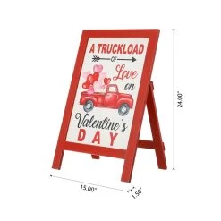 Flash Sale 🧨 Glitzhome® 24" Wooden Valentine's Truck Standing Porch Sign ❤️ 17 Flash Sale 🧨 Glitzhome® 24" Wooden Valentine's Truck Standing Porch Sign ❤️ -Glitzhome Sales D582788S 8