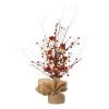 Promo 😀 Glitzhome® 18" Lighted Valentine's Berry Heart Table Tree 🛒 -Glitzhome Sales D582791S 1