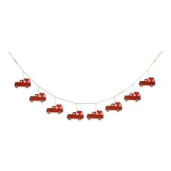 Cheap 🌟 Glitzhome® 6ft. Metal Valentine's Truck Garland 👏