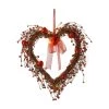 Top 10 🔥 Glitzhome® 17" Lighted Valentine's Berry Heart Wreath 🔔 -Glitzhome Sales D582800S 1