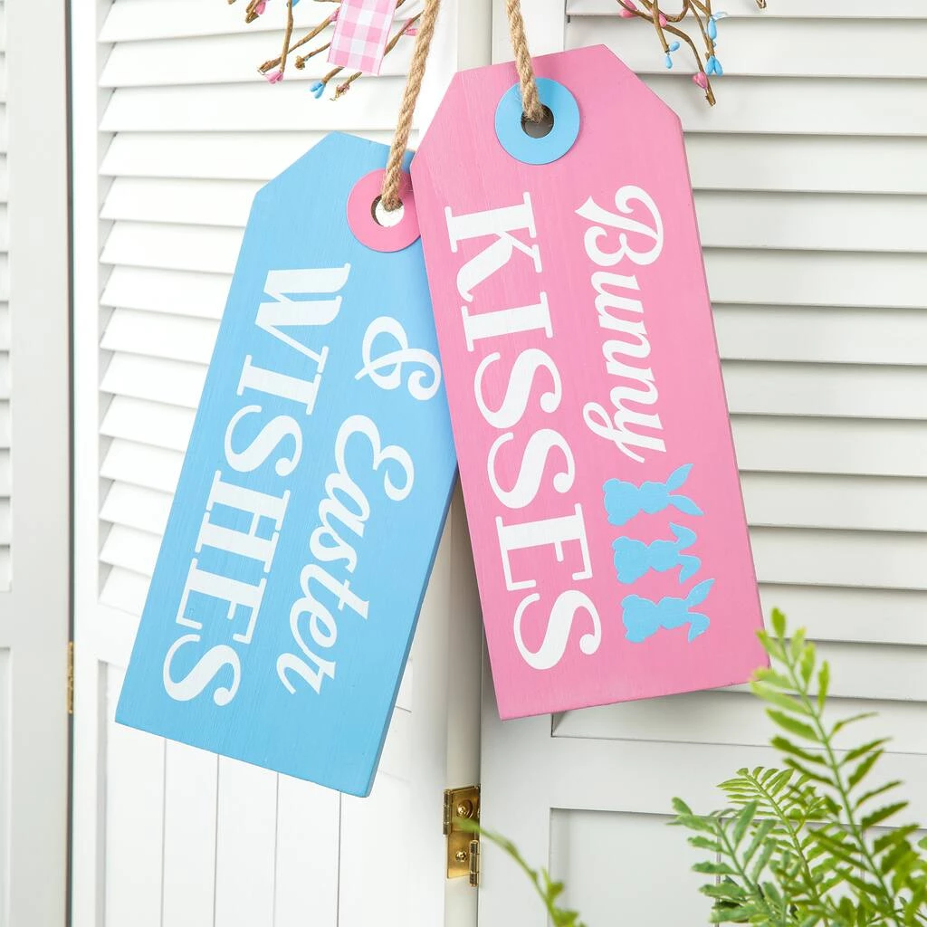 Deals π Glitzhome® 24" Easter Wooden Doorknob Hanging Décor π 6 Deals π Glitzhome® 24" Easter Wooden Doorknob Hanging Décor π - Image 4