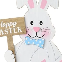 Wholesale 🔥 Glitzhome® 30.75" Easter Stacked Bunny Wooden Porch Décor 👏 -Glitzhome Sales D582814S 6