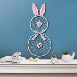 Best Sale ✨ Glitzhome® 38" Easter Wheel Bunny Metal Décor ✔️ 12 Best Sale ✨ Glitzhome® 38" Easter Wheel Bunny Metal Décor ✔️ -Glitzhome Sales D582816S 3