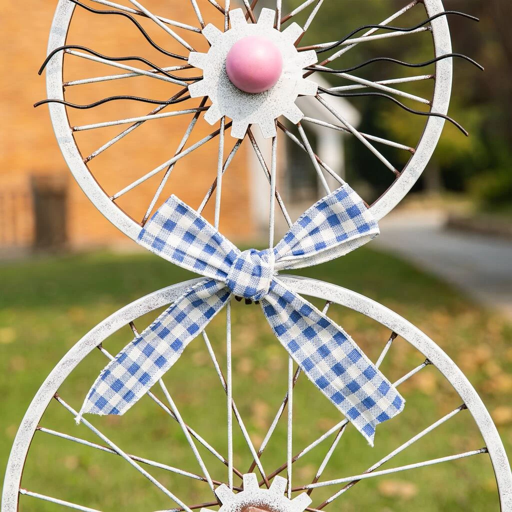 Best Sale ✨ Glitzhome® 38" Easter Wheel Bunny Metal Décor ✔️ 8 Best Sale ✨ Glitzhome® 38" Easter Wheel Bunny Metal Décor ✔️ - Image 6