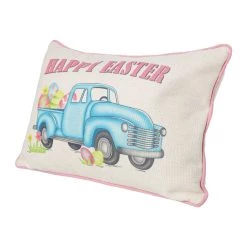 Hot Sale π― Glitzhome® 18" Happy Easter Faux Burlap Truck Pillow π 14 Hot Sale π― Glitzhome® 18" Happy Easter Faux Burlap Truck Pillow π -Glitzhome Sales D582822S 5