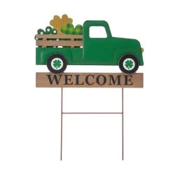 Top 10 π Glitzhome® 24'' Wooden & Metal St. Patrick's Truck Décor π