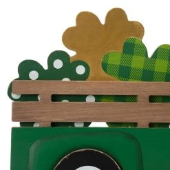 Top 10 🛒 Glitzhome® 24'' Wooden & Metal St. Patrick's Truck Décor 👍 -Glitzhome Sales D582828S 6