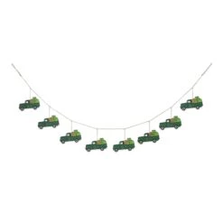 Buy π― Glitzhome® St. Patrick's Metal Trucks Garland π
