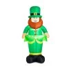 New 𧨠Glitzhome® 8ft. Lighted St. Patrick's Day Leprechaun Inflatable Décor π 2 New 𧨠Glitzhome® 8ft. Lighted St. Patrick's Day Leprechaun Inflatable Décor π -Glitzhome Sales D582839S 1