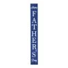 Best deal 🎉 Glitzhome® 5ft. Blue Father's Day Porch Sign 🤩 -Glitzhome Sales D582842S 1