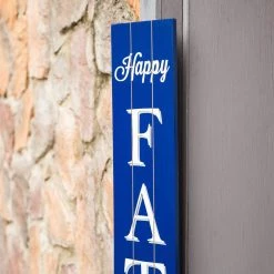 Best deal 🎉 Glitzhome® 5ft. Blue Father's Day Porch Sign 🤩 -Glitzhome Sales D582842S 5
