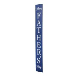 Best deal 🎉 Glitzhome® 5ft. Blue Father's Day Porch Sign 🤩 -Glitzhome Sales D582842S 7