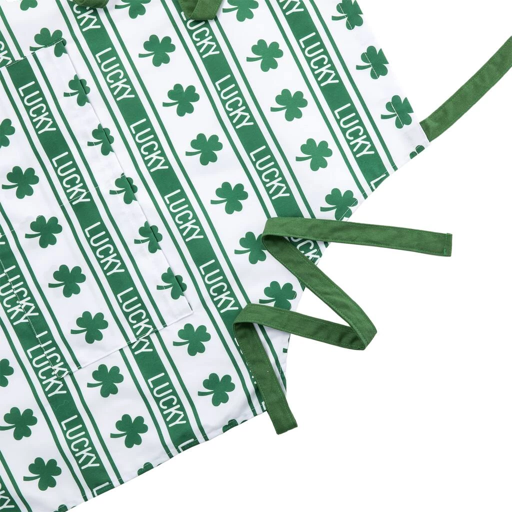 Budget π₯ Glitzhome® 31.25" St. Patrick's Shamrocks Apron 𧨠8 Budget π₯ Glitzhome® 31.25" St. Patrick's Shamrocks Apron 𧨠- Image 6
