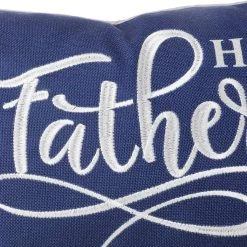 New ❤️ Glitzhome® 18" Faux Burlap Happy Father's Day Pillow 🧨 14 New ❤️ Glitzhome® 18" Faux Burlap Happy Father's Day Pillow 🧨 -Glitzhome Sales D582847S 5
