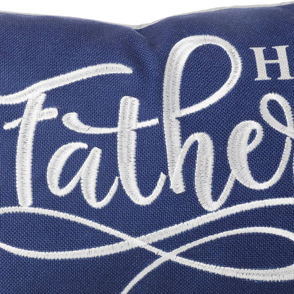 New ❤️ Glitzhome® 18" Faux Burlap Happy Father's Day Pillow 🧨 7 New ❤️ Glitzhome® 18" Faux Burlap Happy Father's Day Pillow 🧨 - Image 5