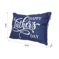 New ❤️ Glitzhome® 18" Faux Burlap Happy Father's Day Pillow 🧨 17 New ❤️ Glitzhome® 18" Faux Burlap Happy Father's Day Pillow 🧨 -Glitzhome Sales D582847S 8