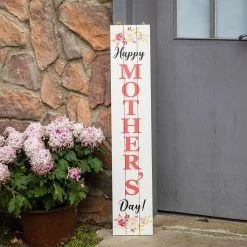 Flash Sale 🔔 Glitzhome® 3.5ft. Double Sided 👩 Mother's Day & Father's Day Porch Décor 😀 -Glitzhome Sales D582849S 3