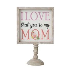 Flash Sale π Glitzhome® 11.5" Wood π© Mother's Day Table Décor π