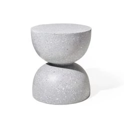 Cheapest 🌟 Glitzhome® 18" Multi-Functional Terrazzo Garden Stool 💯