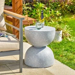 Cheapest 🌟 Glitzhome® 18" Multi-Functional Terrazzo Garden Stool 💯 -Glitzhome Sales D583524S 5