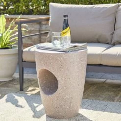 Coupon 🤩 Glitzhome® 18" Multi-Functional Terrazzo Garden Stool 🔥 -Glitzhome Sales D583528S 4