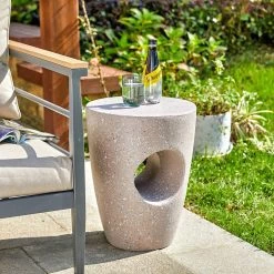 Coupon 🤩 Glitzhome® 18" Multi-Functional Terrazzo Garden Stool 🔥 -Glitzhome Sales D583528S 5