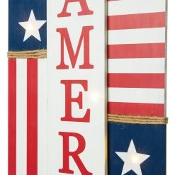 Brand new π Glitzhome® 36.25" Lighted Wood Patriotic Firecracker Porch Décor β 15 Brand new π Glitzhome® 36.25" Lighted Wood Patriotic Firecracker Porch Décor β -Glitzhome Sales D583549S 6