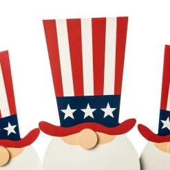 Best reviews of ✔️ Glitzhome® 15.5" Patriotic Gnome Family Table Sign 🤩 -Glitzhome Sales D583557S 6