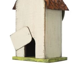 Coupon π₯ Glitzhome® 9.75" White Distressed Bird & Tree Birdhouse π 13 Coupon π₯ Glitzhome® 9.75" White Distressed Bird & Tree Birdhouse π -Glitzhome Sales D583631S 8