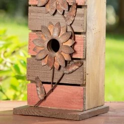 Best Sale β Glitzhome® 14.5" Brown & Red Pallet Distressed Birdhouse π― 11 Best Sale β Glitzhome® 14.5" Brown & Red Pallet Distressed Birdhouse π― -Glitzhome Sales D583635S 6