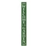 Promo ⭐ Glitzhome® 5ft. Oversized Green Welcome to the Garden Porch Sign 😍 -Glitzhome Sales D583645S 1