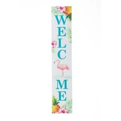 Coupon 🥰 Glitzhome® 42" Spring & ☀️ Summer Welcome Garden Porch Sign 🥰 -Glitzhome Sales D583646S 4