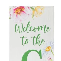 Coupon 🥰 Glitzhome® 42" Spring & ☀️ Summer Welcome Garden Porch Sign 🥰 -Glitzhome Sales D583646S 7