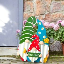 New π₯ Glitzhome® 30" Metal Gnome Family Yard Stake 𧨠12 New π₯ Glitzhome® 30" Metal Gnome Family Yard Stake 𧨠-Glitzhome Sales D584334S 3