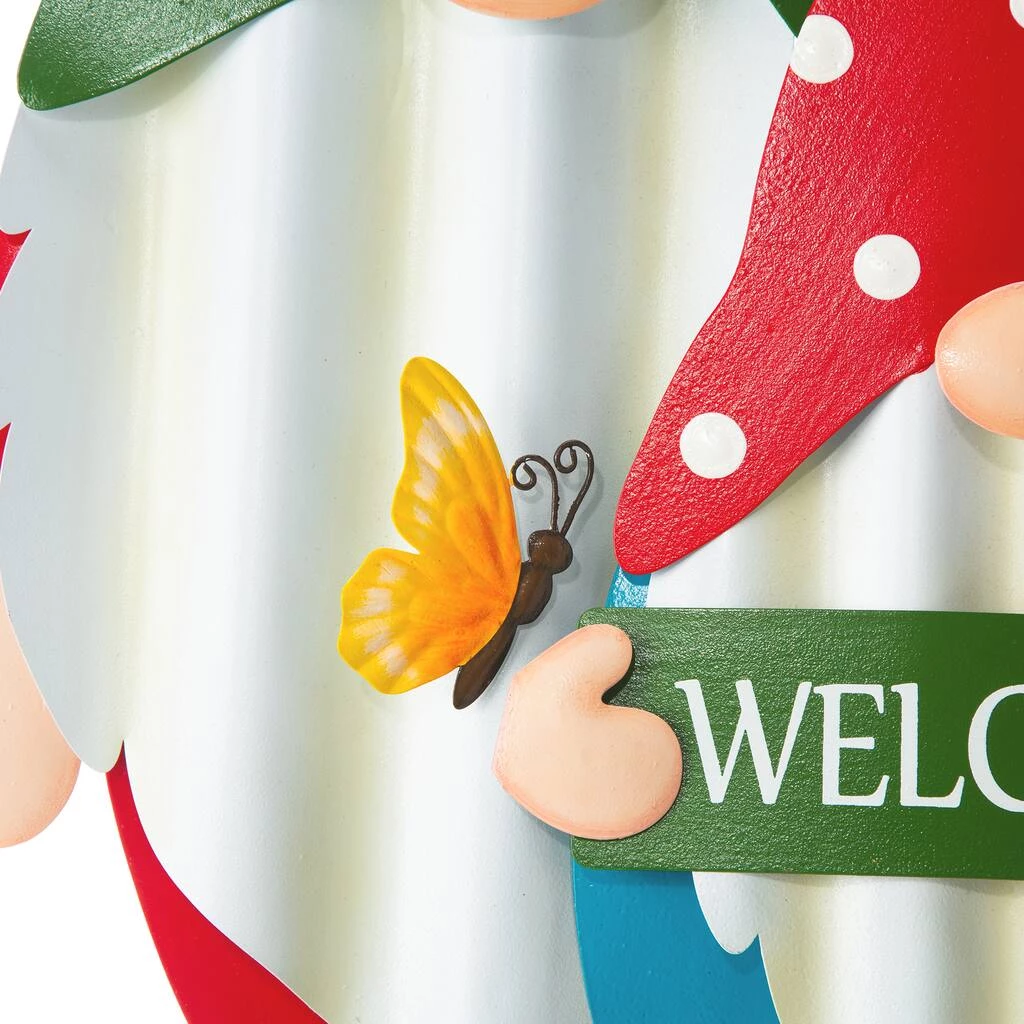 New π₯ Glitzhome® 30" Metal Gnome Family Yard Stake 𧨠9 New π₯ Glitzhome® 30" Metal Gnome Family Yard Stake 𧨠- Image 7