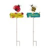 Cheapest π Glitzhome® 42.25" Metal Ladybug & Bee Yard Stake Set β 2 Cheapest π Glitzhome® 42.25" Metal Ladybug & Bee Yard Stake Set β -Glitzhome Sales D584335S 1