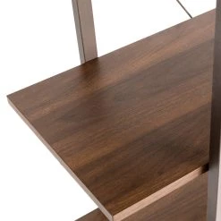 Discount 💯 Glitzhome® 41.5" Walnut Modern Industry 3-Tier Bookcase ✨ -Glitzhome Sales D588452S 7