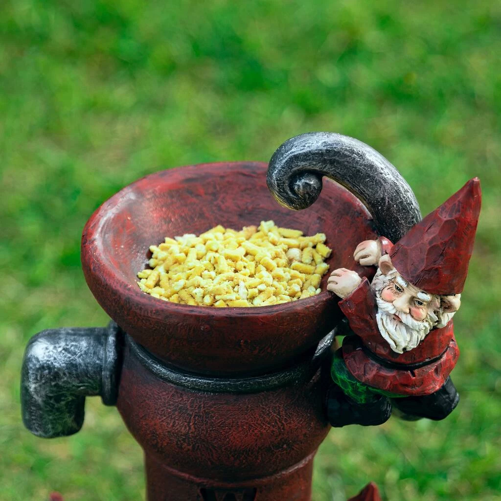 Hot Sale β Glitzhome® 16.5" Solar Water Pump Gnome Garden Statue 𧨠7 Hot Sale β Glitzhome® 16.5" Solar Water Pump Gnome Garden Statue 𧨠- Image 5