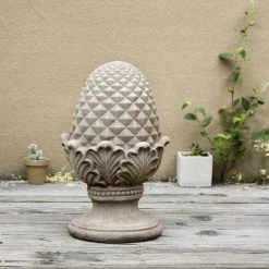Budget 💯 Glitzhome® 16.5" Artichoke Garden Statue 👍 -Glitzhome Sales D600064S 3